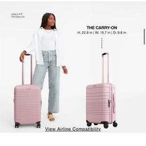 Beis beige Carry-On Luggage